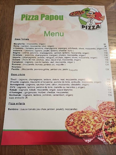 Pizza papou, Pizzas à Emporter à Servins