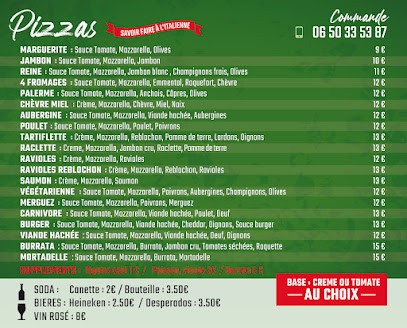 Palerme Pizza.., Pizzas à Emporter à Saint-Nicolas-de-Macherin