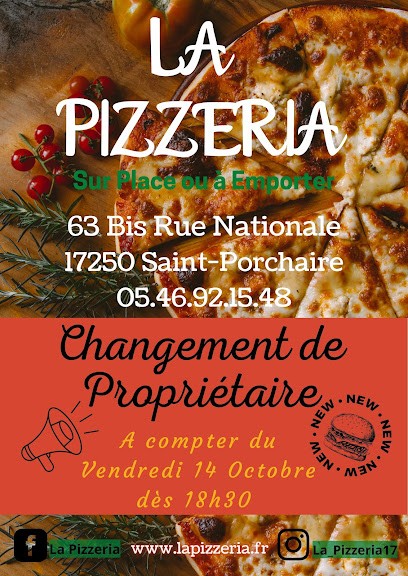 La Pizzeria, Pizzeria à Saint-Porchaire