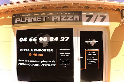 Planet'Pizza, Pizzeria à Roquemaure