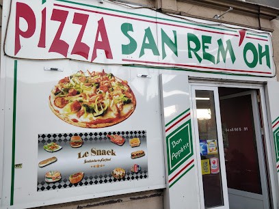 Pizza San Rem'Oh, Pizzas à Emporter à Estagel