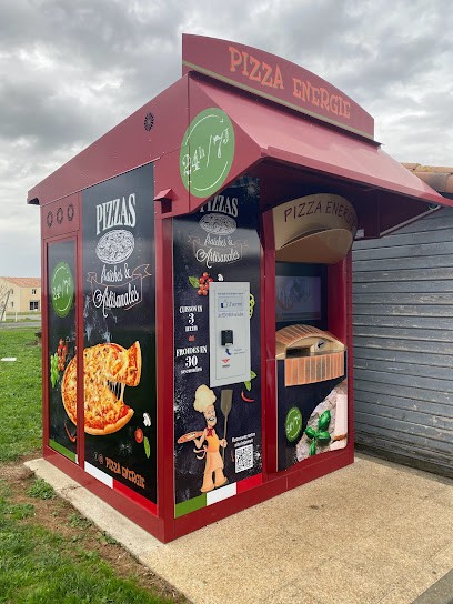 Distributeur Pizza Énergie, Pizzas à Emporter à Aigonnay