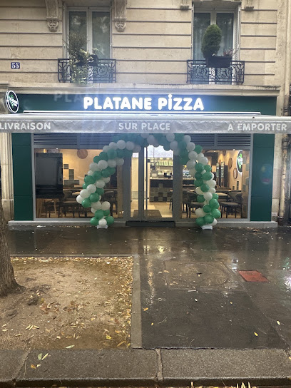 Platane Pizza, Pizza À Emporter à Paris 12
