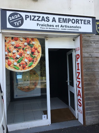Pizza 64 distribution . distributeur automatique de pizzas ouvert 24H24, Pizzas à Emporter à Ustaritz