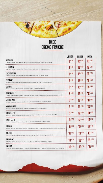 Allo pizza Montmain, Pizzeria à Montmain