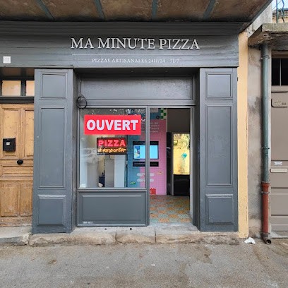 MA MINUTE PIZZA, Pizzas à Emporter à Jouques