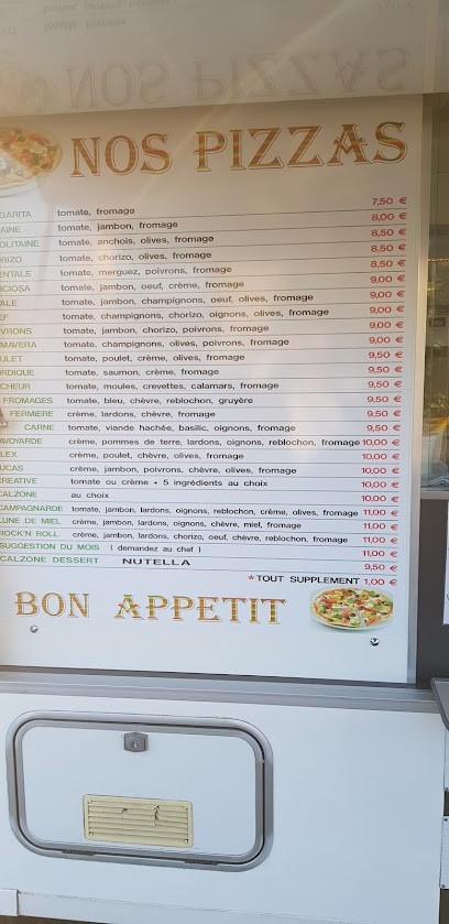 Alex_ Pizza, Pizzas à Emporter à Chassieu