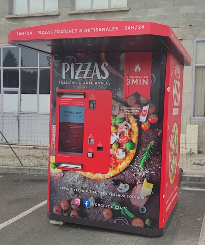 Pizza Concept 70 - Distributeur Le Malzieu-ville, Pizzas à Emporter au Malzieu-Ville