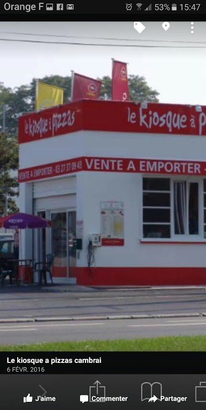 Le Kiosque à Pizzas, Pizzas à Emporter à Cambrai