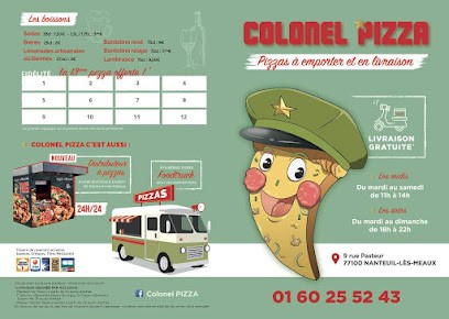 Colonel Pizza (camion Itinérant), Pizzas à Emporter à Germigny-l'Évêque