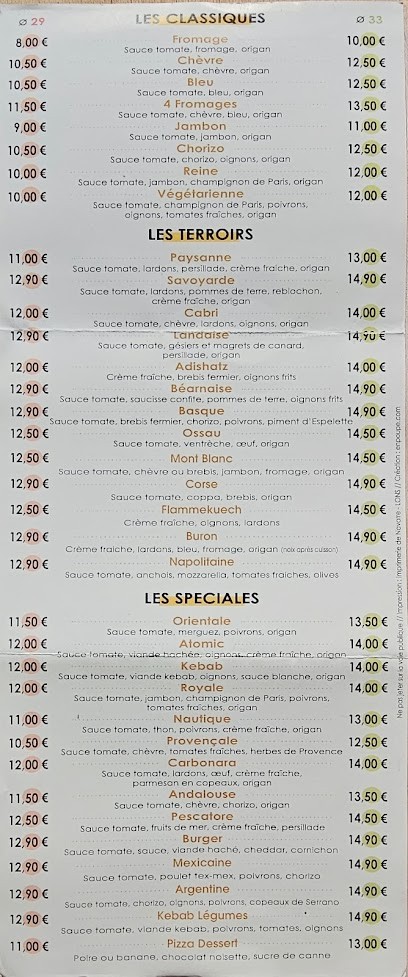 Pizz'à Matéo, Pizzas à Emporter à Jurançon