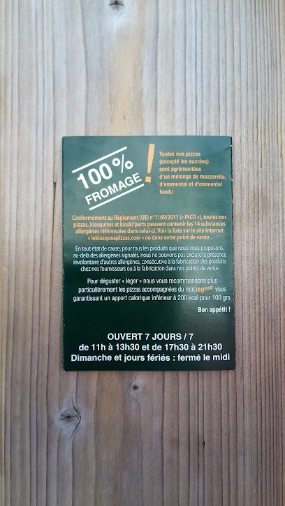 Le Kiosque à Pizzas - Viuz-en-sallaz, Pizzas à Emporter à Viuz-en-Sallaz