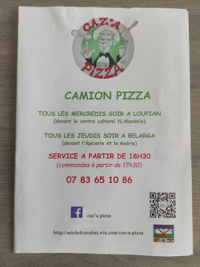 Caz'a Pizza, Pizzas à Emporter à Bélarga