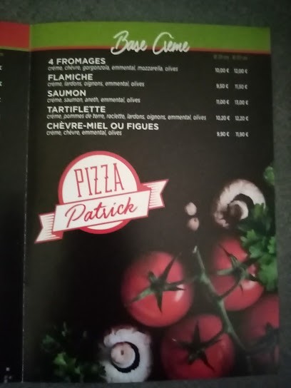 Pizza patrick, Pizzas à Emporter à Livernon