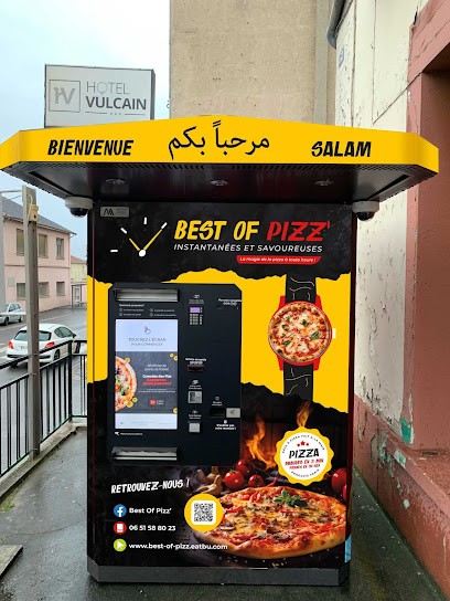 Pizza Artisanale - Distributeur 24/7 - Best Of Pizz', Pizzas à Emporter à L'Horme