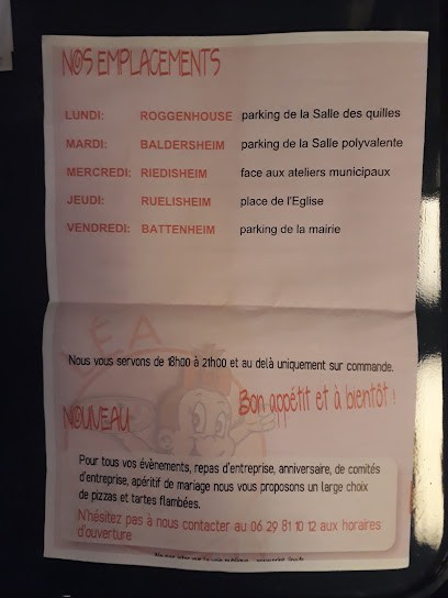Léa Pizza food truck, Pizzas à Emporter à Battenheim