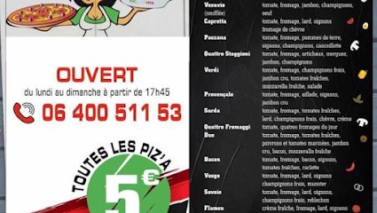 Pizza Pronto, Pizzas à Emporter à Montbéliard