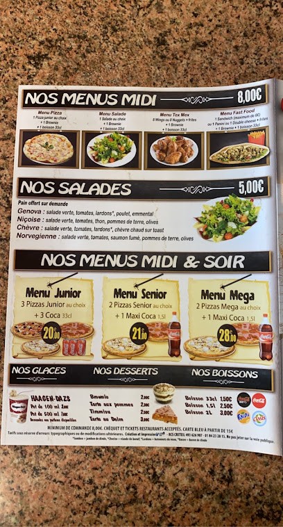 Andiamo Pizzeria Etampes, Pizzas à Emporter à Étampes