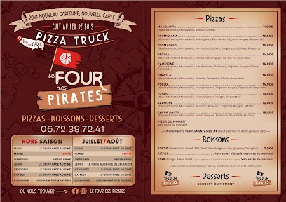 Le Four des Pirates, Pizzas à Emporter à Groix