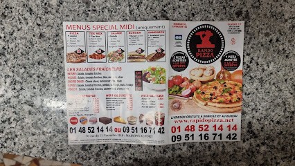 Rapido Pizza, Pizzeria à Maisons-Alfort