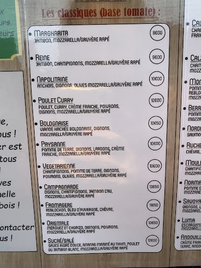 Pizza Carthier, Pizzas à Emporter à Thevet-Saint-Julien