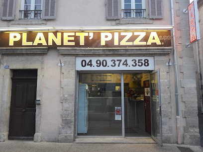 PLANET PIZZA, Pizzeria à Valréas