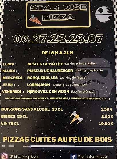 Star Oise Pizza, Pizzas à Emporter à Amblainville