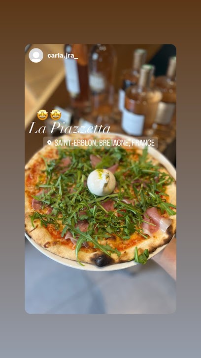 La Piazzetta - Pizzéria & Bar à St Erblon, Pizzeria à Saint-Erblon
