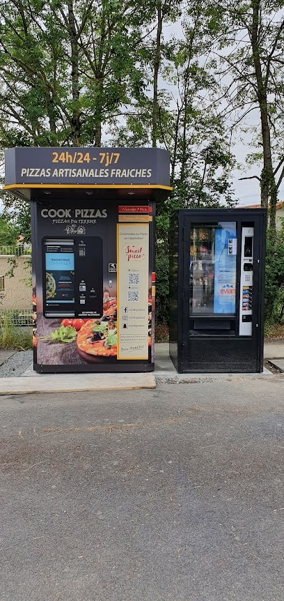 Cook Pizzas - Distributeur Automatique 24/24 - 7/7, Pizzas à Emporter au Breuil-Bernard