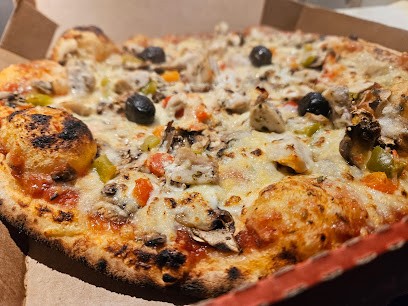 La pizza au feu de bois camion vert, Pizzas à Emporter à Autun