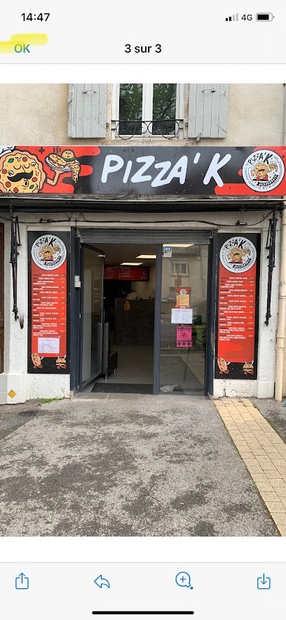 PIZZA K, Pizzeria à Millau
