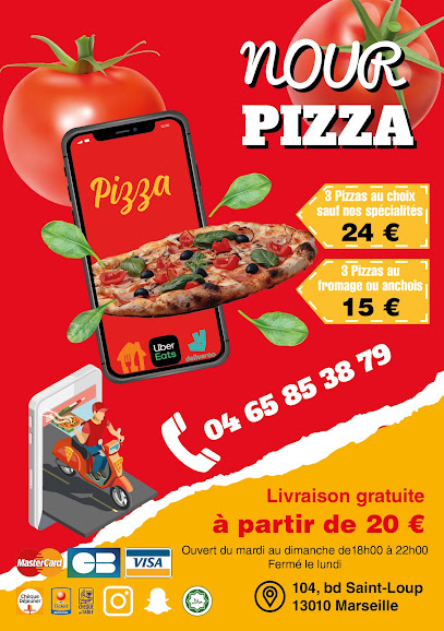 Pizzeria Nour, Pizzeria à Marseille 10
